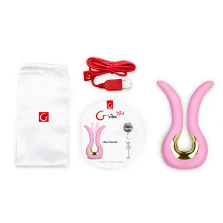 Gvibe Mini Candy Pink Intimate Device Flexible Silicone 10.5cm