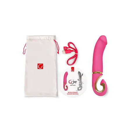 Gvibe Gjay Intimate Machine Neon Rose 22cm Ergonomic Bioskin