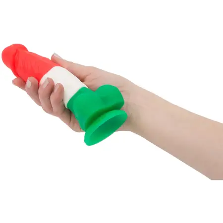 Addiction Leonardo 18 cm Multi-Color Silicone Model with Suction Base