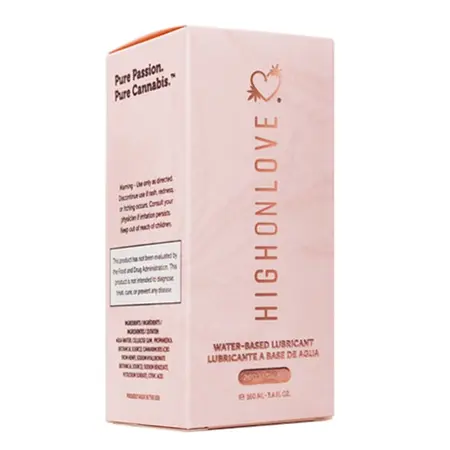 HighOnLove Water-Based Lubricant 200mg CBD 200ml - Fragrance-Free Formula