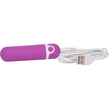 Wonderlust Purity Mini Vibration System Purple Rechargeable 20 Modes