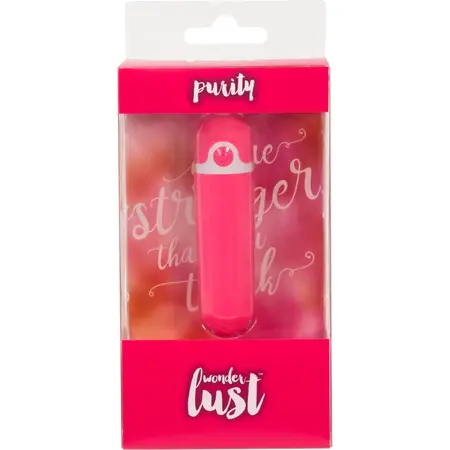 Wonderlust Purity Pink Mini Intimate Massager 20 Modes Waterproof