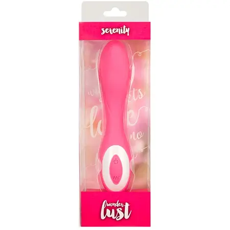 Wonderlust Serenity Pink - Rechargeable Intimate Device, 20 Modes