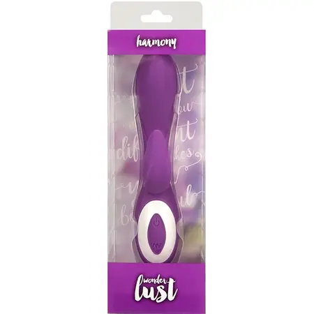 Wonderlust Harmony Purple - Dual Motor Silicone Intimate Device