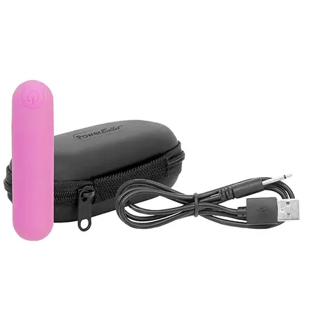 PowerBullet Essential Rechargeable Pink Bullet with Storage Case