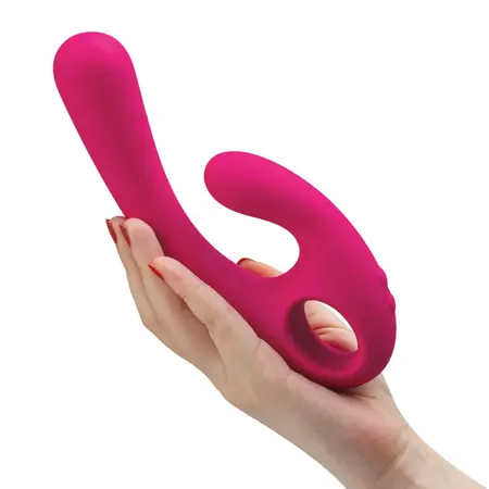 Nomi Tang Flex Bi Intimate Device Red Violet Flexible Dual Motor