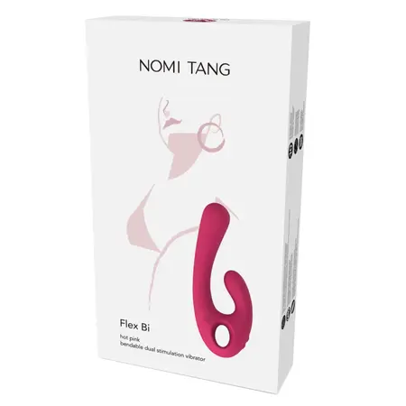 Nomi Tang Flex Bi Intimate Device Red Violet Flexible Dual Motor