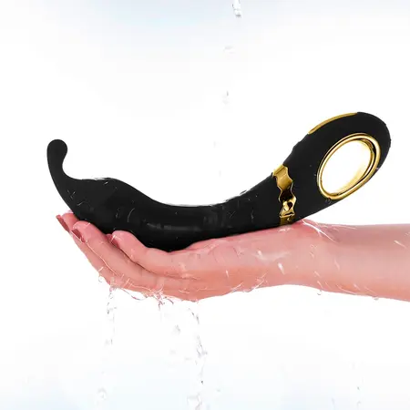 Nomi Tang Tease Black - Curved Intimate Massager, 5 Modes, USB, Waterproof