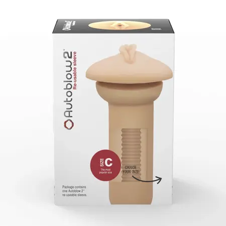 Autoblow 2 Plus XT Sleeve C - Anatomical Insert 14-16 cm Girth