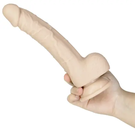 Addiction Tristan Silicone Intimate Device 23 cm Beige, Suction Base