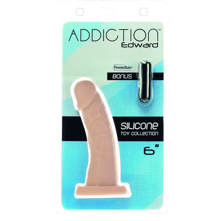 Addiction Edward Intimate Silicone Model 15 cm with Suction Base