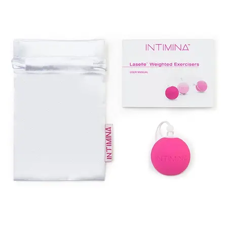 Intimina Laselle 48g Pelvic Floor Training System - Medical Silicone