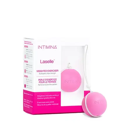 Intimina Laselle 38g Pelvic Floor Exercise Sphere Medical Silicone