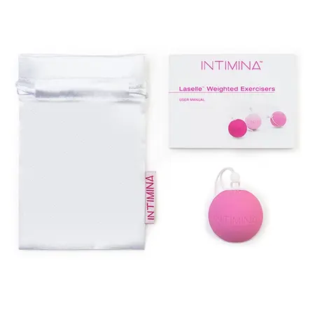 Intimina Laselle 38g Pelvic Floor Exercise Sphere Medical Silicone
