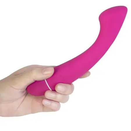 Intimina Celesse Personal Massager with Curved Tip, Waterproof, Pink