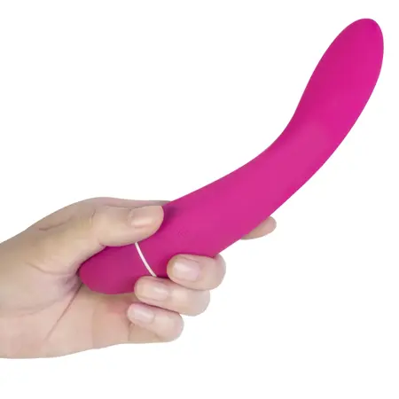 Intimina Raya Curved Personal Wellness Device Waterproof Silicone Pink