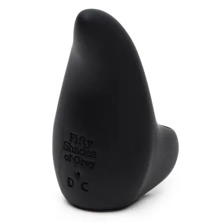 Fifty Shades of Grey Sensation Rechargeable Finger Vibrator Black