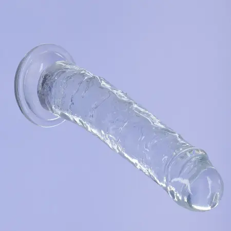 Addiction Crystal Addiction Vertical Model 20cm Transparent with PowerBullet