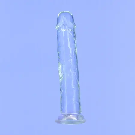 Addiction Crystal Addiction Intimate Machine 23cm Clear TPE Suction Base