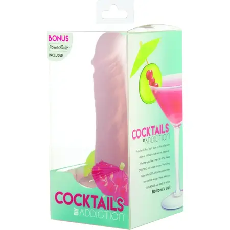 Addiction Cocktails Peach Bellini 14 cm Silicone Intimate Model
