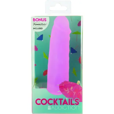 Addiction Cocktails Purple Cosmo 14 cm Silicone Intimate Model