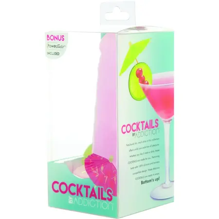 Addiction Cocktails Purple Cosmo 14 cm Silicone Intimate Model