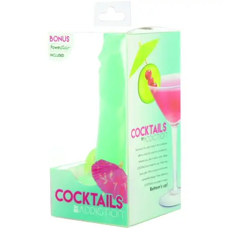 Addiction Cocktails Mint Mojito 14cm Silicone Intimate Device