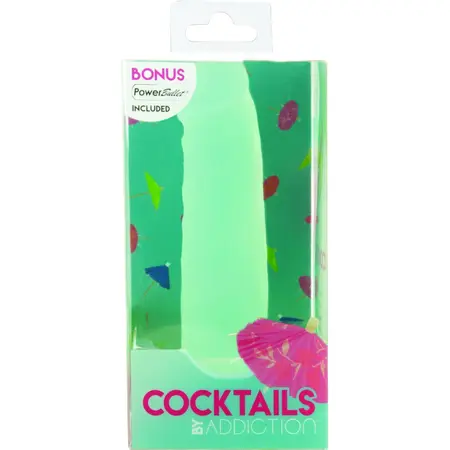 Addiction Cocktails Mint Mojito 14cm Silicone Intimate Device