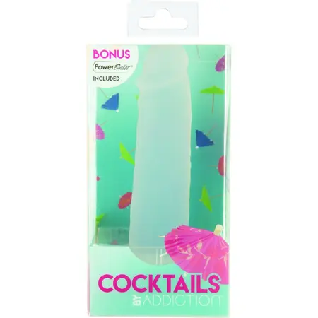 Addiction Cocktails Blue Lagoon 14 cm Silicone Model with Suction Base
