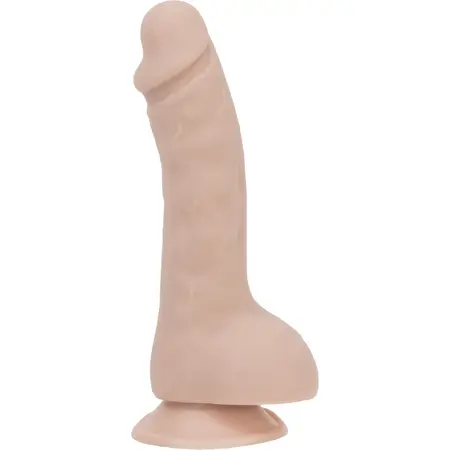 Addiction Brad 19 cm Anatomical Model with Suction Cup Beige Silicone