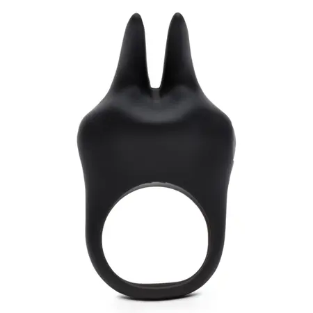 Fifty Shades of Grey Sensation Ring USB Rechargeable Black Silicone