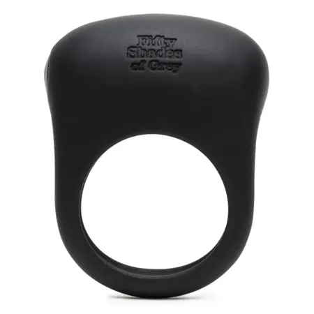 Fifty Shades of Grey Sensation Rechargeable Silicone Intimate Ring Black