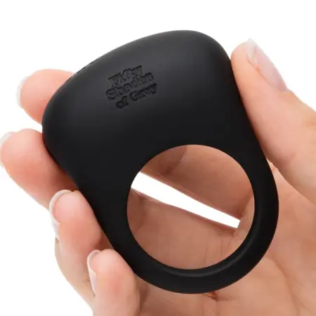 Fifty Shades of Grey Sensation Rechargeable Silicone Intimate Ring Black