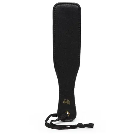Fifty Shades of Grey Bound to You Paddle Small Faux Leather Black