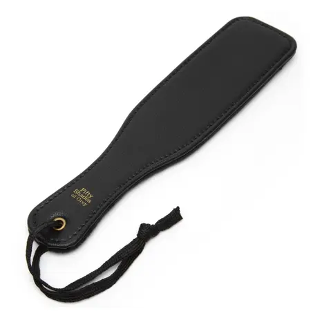 Fifty Shades of Grey Bound to You Paddle Small Faux Leather Black