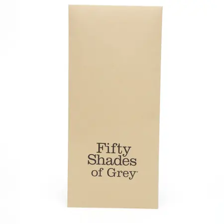 Fifty Shades of Grey Bound to You Paddle Small Faux Leather Black