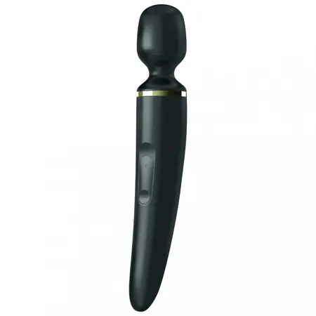 Satisfyer Wand-er Woman Massager Black XXL - 50 Modes, Waterproof, Silicone
