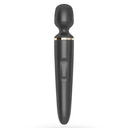 Satisfyer Wand-er Woman Massager Black XXL - 50 Modes, Waterproof, Silicone
