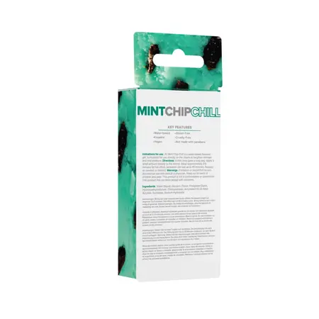 JO Flavored Arousal Gel Mint Chip Chill 10ml - Water-Based Intimate Gel