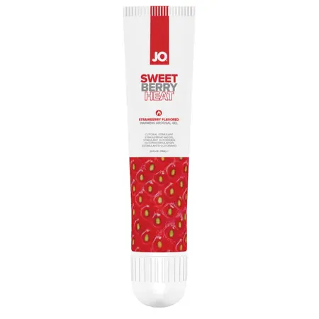 System JO Sweet Berry Heat Intimate Gel 10ml - Flavored Warming Formula