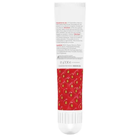 System JO Sweet Berry Heat Intimate Gel 10ml - Flavored Warming Formula