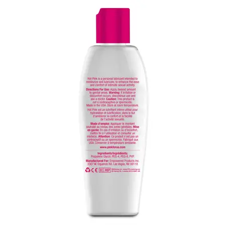 Pink Hot Pink Water-Based Warming Gel 140 ml - Botanical Formula