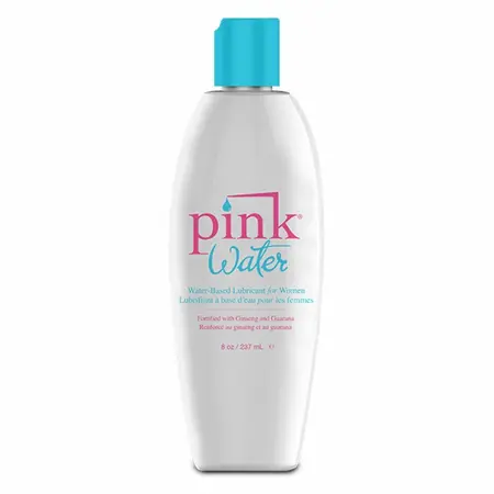 Pink Water Premium Water-Based Lubricant 237ml with Aloe & Ginseng