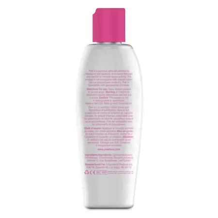 Pink Silicone Intimate Lubricant 140ml - Long-Lasting, Botanical Care