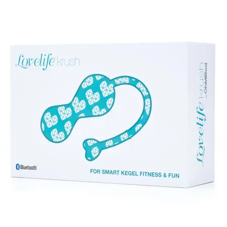 OhMiBod Lovelife Krush Turquoise - Smart Kegel Trainer Bluetooth