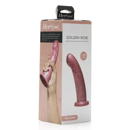 Fleshlight HerSpot Golden Rose Large Silicone Model 17.8 cm
