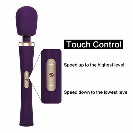 Nomi Tang Power Wand Cordless Massager Purple 5 Modes Waterproof