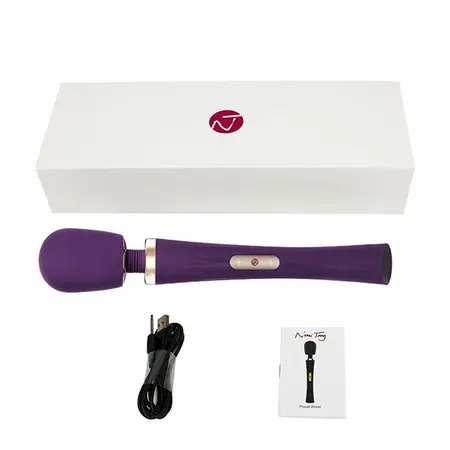 Nomi Tang Power Wand Cordless Massager Purple 5 Modes Waterproof