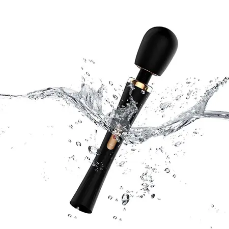 Nomi Tang Power Wand Black - Cordless Silicone Massager, 5 Modes