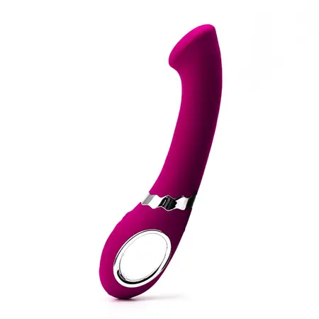 Nomi Tang Getaway Plus 2 Red Violet Silver Flexible Vibrating Massager